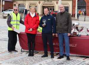 Blakes Coaches winners presentation at 2024 UK Coach Rally