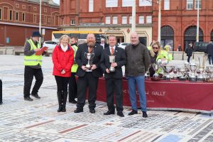 Lothian Motorcoaches winners presentation at 2024 UK Coach Rally