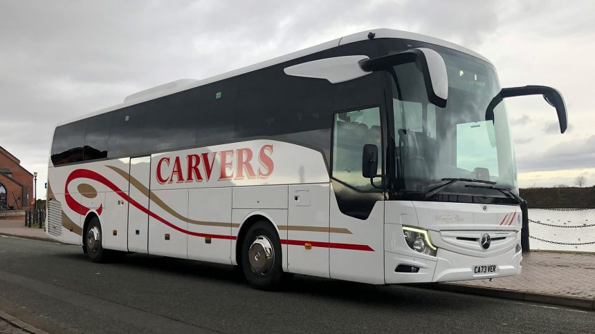 Mercedes Benz Tourismo for Carvers Coaches