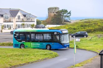 Alexander Dennis Enviro100EV trialled on Guernsey