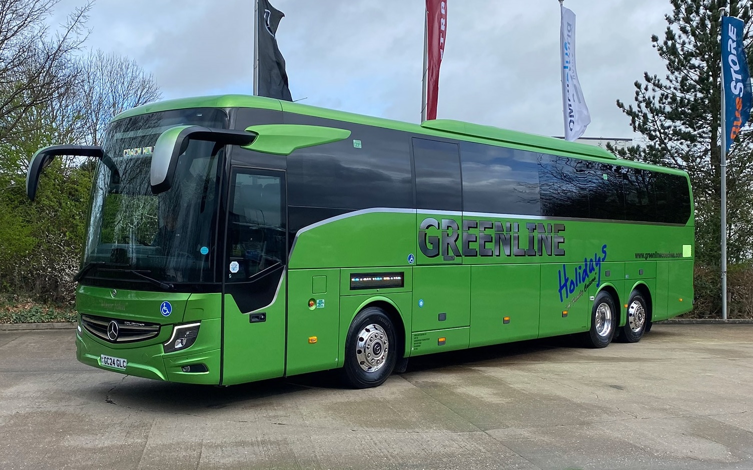 Mercedes Benz Tourismo for Greenline Coaches