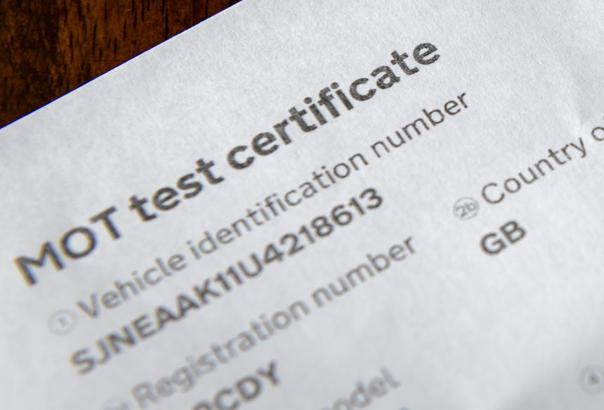 Digital MoT pass certificate for heavy vehicles now default