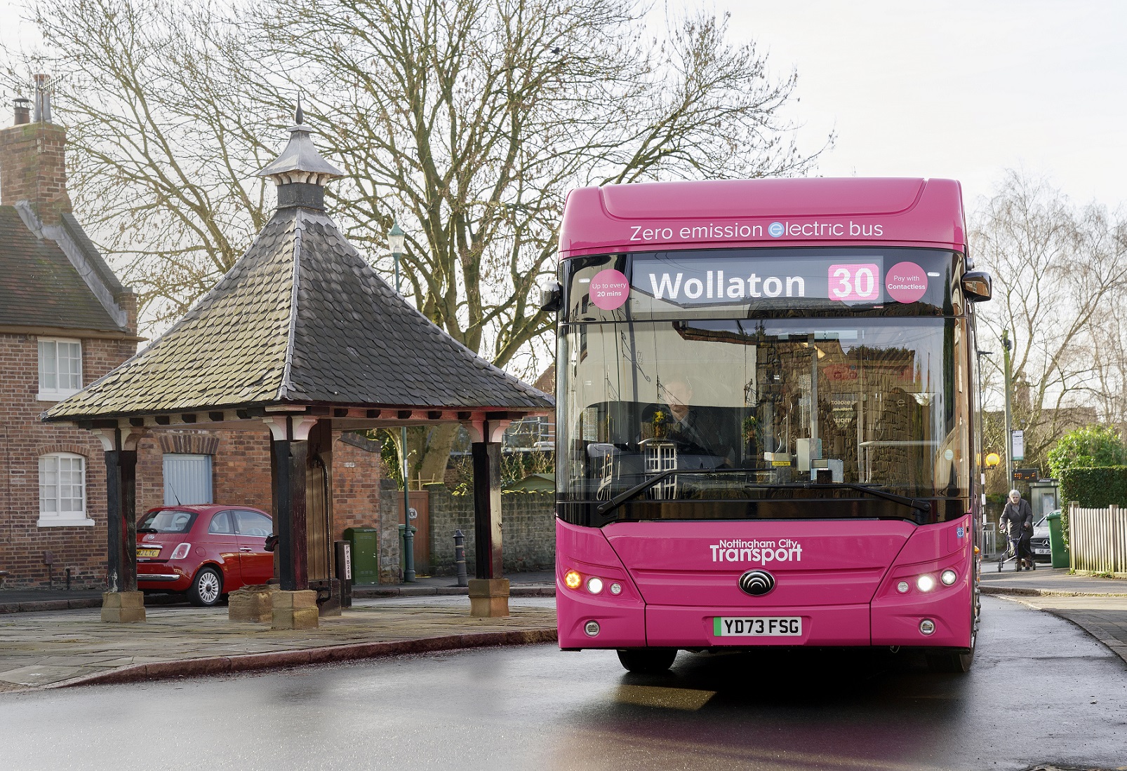 Nottingham City Transport places first Yutong electric buses into service