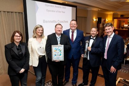 Bennetts Coaches among winners at National Express Partner Operator Awards