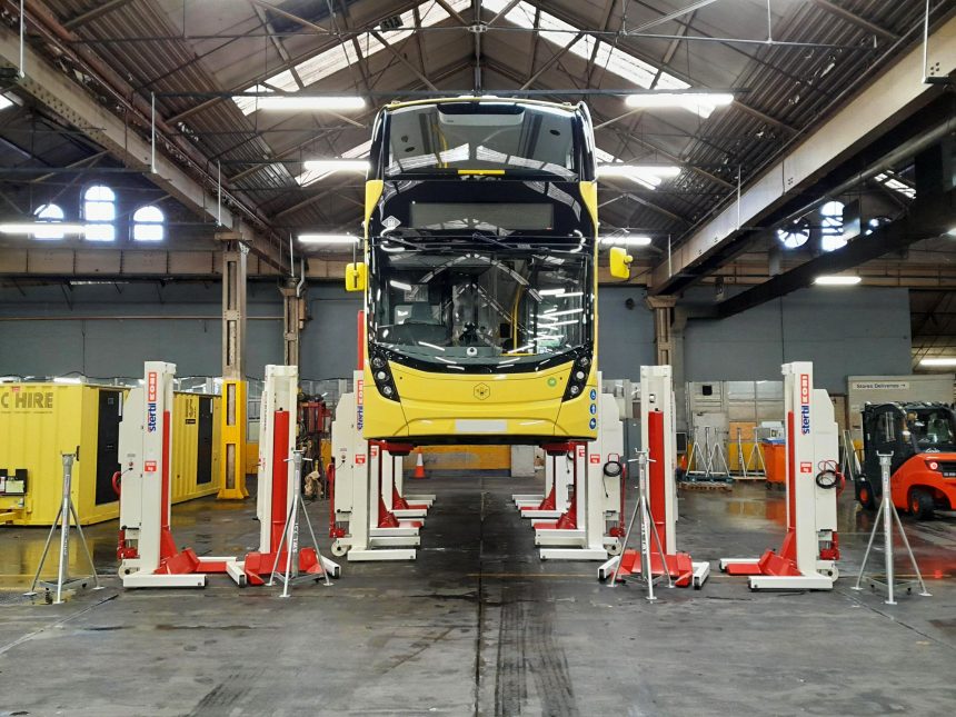 Stagecoach Manchester takes Stertil Koni equipment at Queens Road