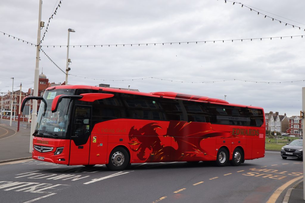 Edwards Coaches Red Dragon Mercedes-Benz Tourismo