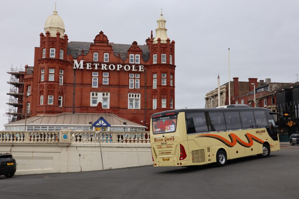 Temsa MD9 of Williams Coaches of Brecon