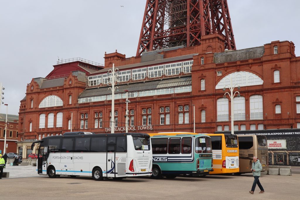 Operator variety at the UK Coach Rally 2024