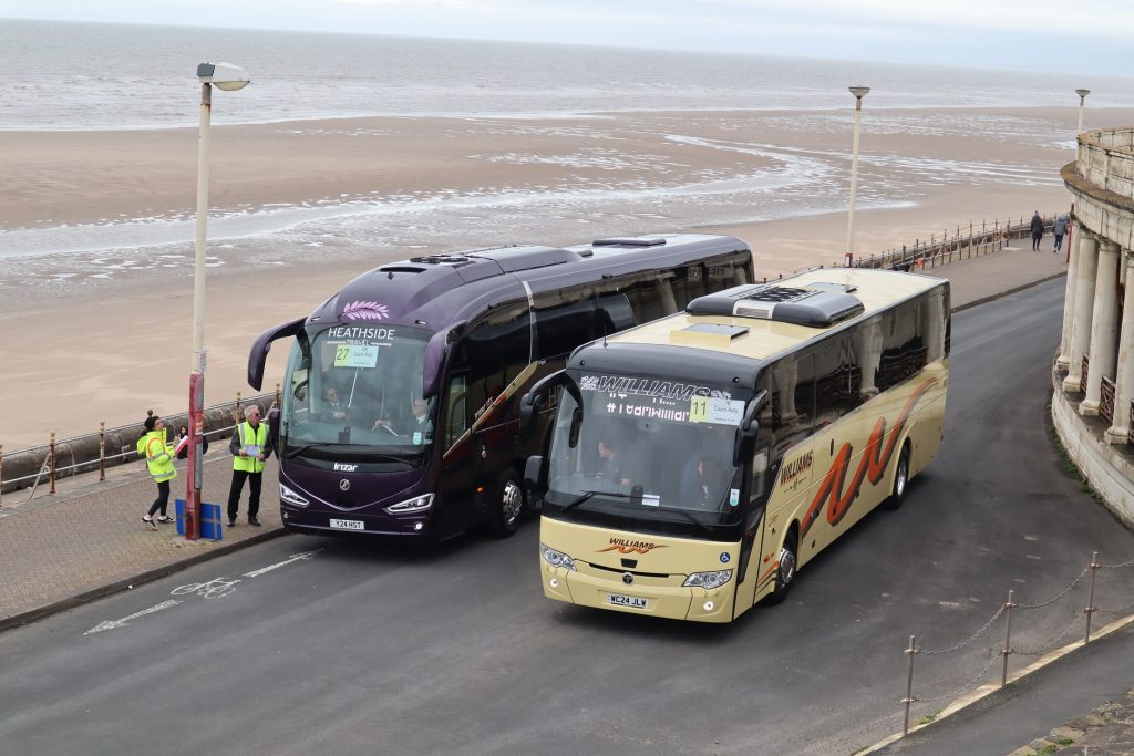 Irizar and Temsa at the 2024 UK Coach Rally