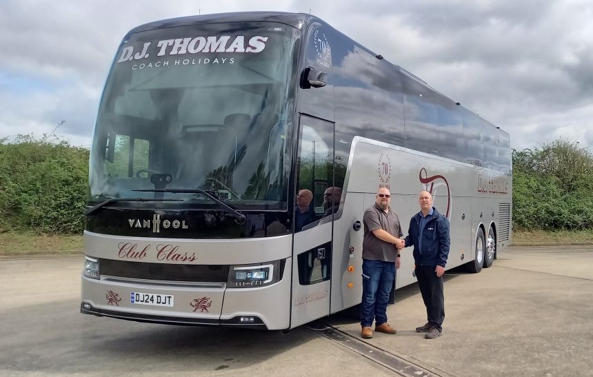 First Van Hool T for UK handed over as VDL deal to proceed