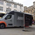 RHA's coach driving simulator stopped off at Peterborough today for day two of National Coach Week