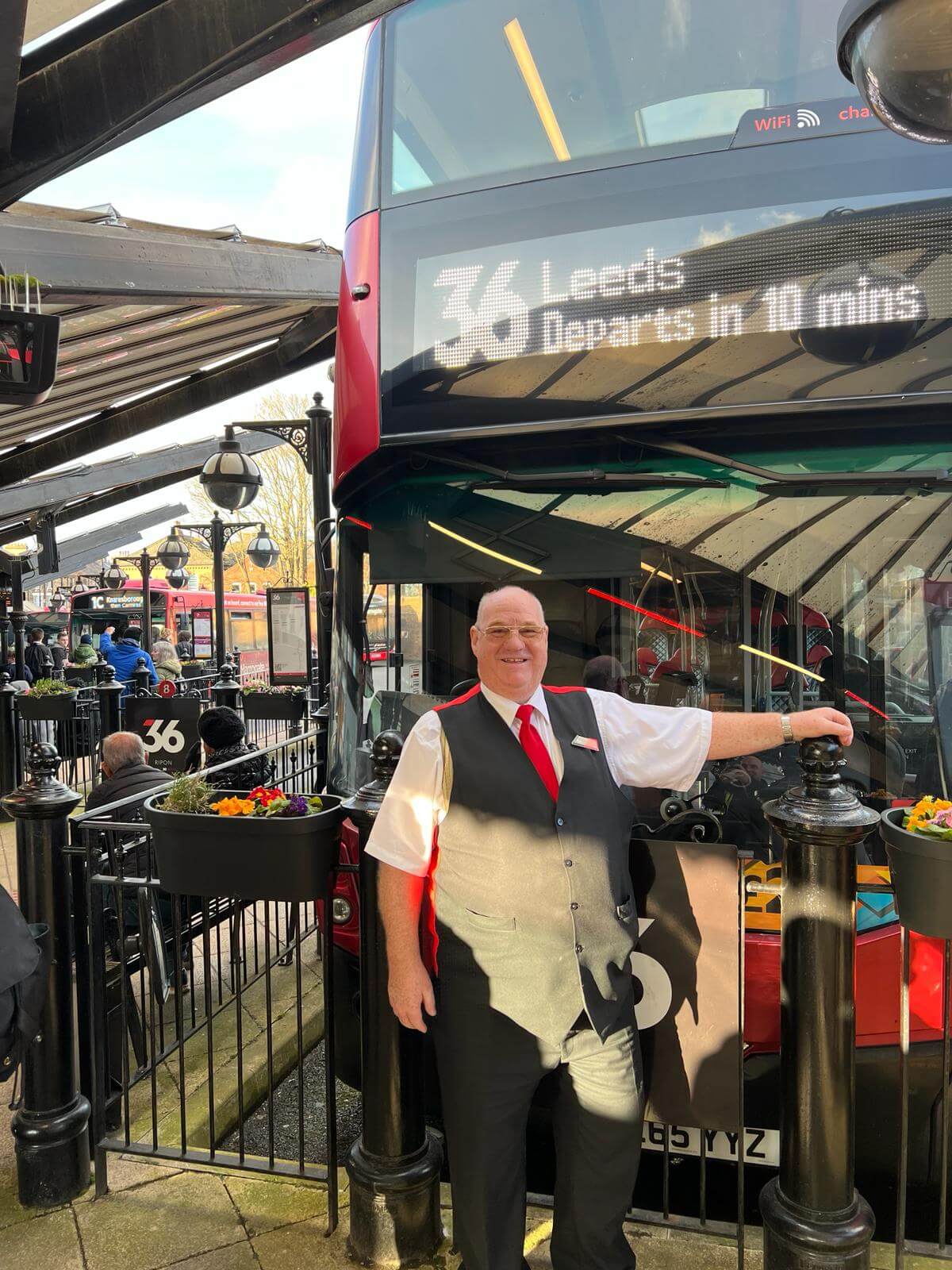 Paul Townend driver Harrogate Transdev