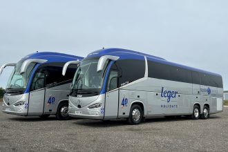 Silver Service Irizar i6S Efficient integrals for Edinburgh Coach Lines