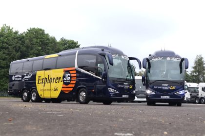 JG Explorer Scania Irizar i6S Efficient coaches debut