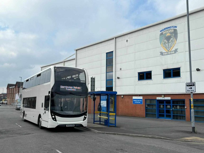 Omega Busways & Warrington Wolves