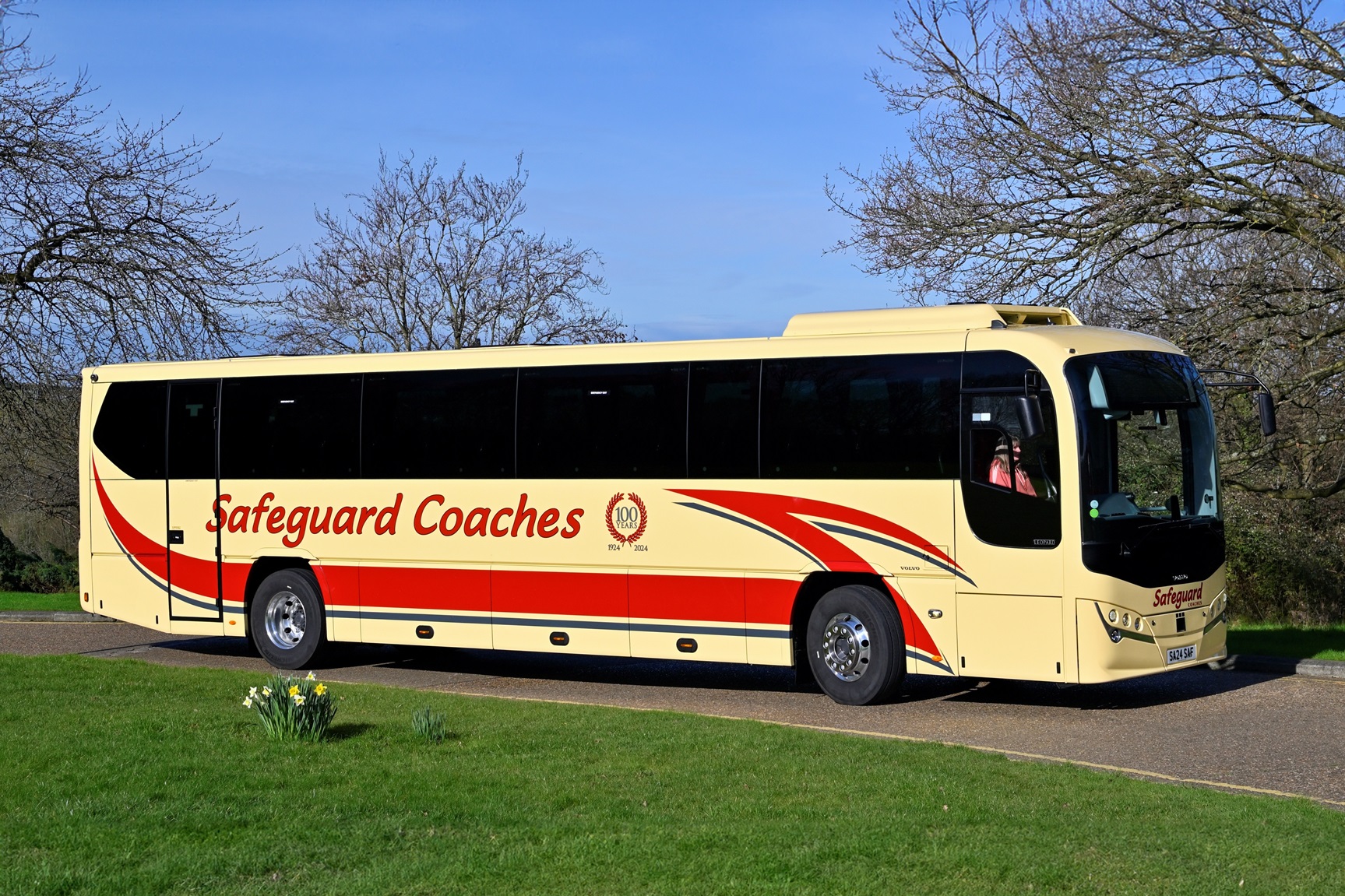 Plaxton Leopard for Safeguard Coaches