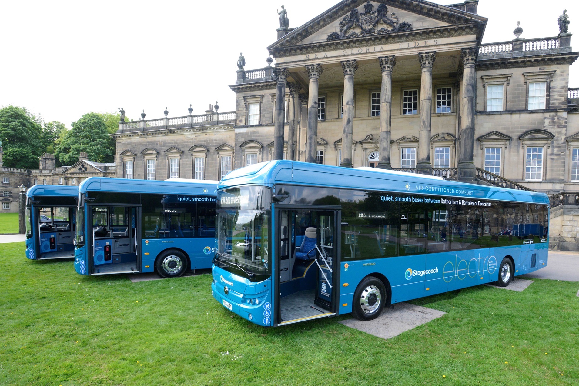 Stagecoach Yorkshire shows Yutong electric fleet