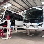 A1 Coaches takes Stertil Koni garage equipment