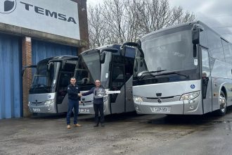 Temsa HD13 trio for Turners Coachways of Bristol