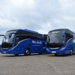 Marshalls recently greeted the arrival of two new Yutong GT12 coaches for tours and rail replacement work