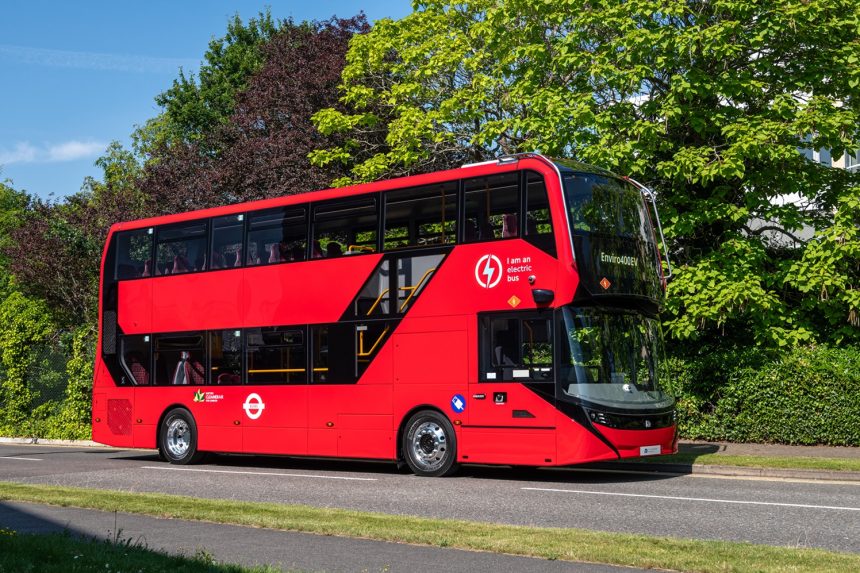 Alexander Dennis Enviro400EV in Transport for London specification
