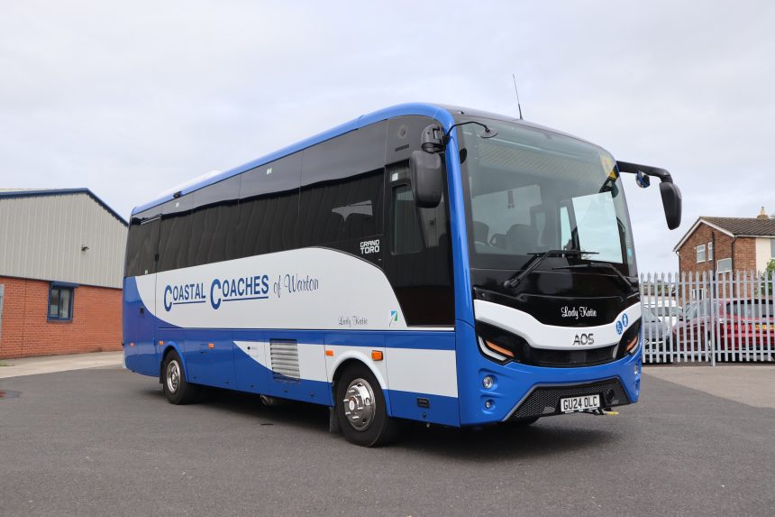 AOS Grand Toro midicoach for Coastal Coaches