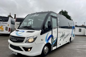 Noone Turas 900s on DAF LF chassis for Aziz Coach Service