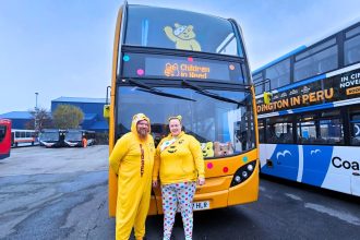 Stagecoach South raises money for BBC Children in Need