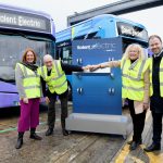 Wrightbus electric buses with First Solent
