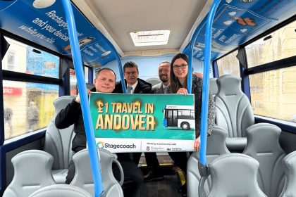 £1 Single Tickets Introduced on Andover Town Bus Routes 002