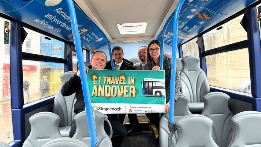 £1 Single Tickets Introduced on Andover Town Bus Routes 002