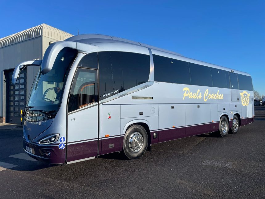 Scania Irizar i6S for Paul's Coaches of Staffordshire