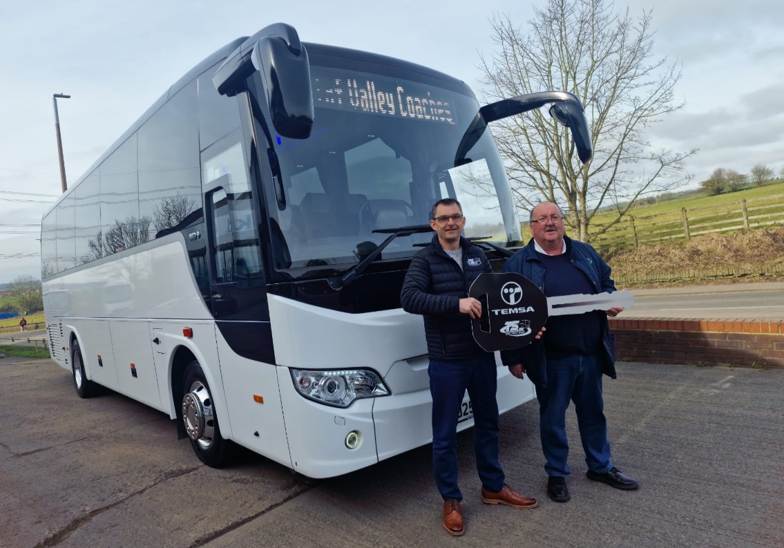Taf Valley Coaches Welcomes A New Temsa MD9 Midi Routeone