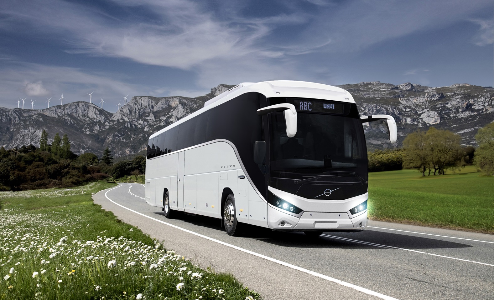 Volvo B13R with UNVI XL coach bodywork