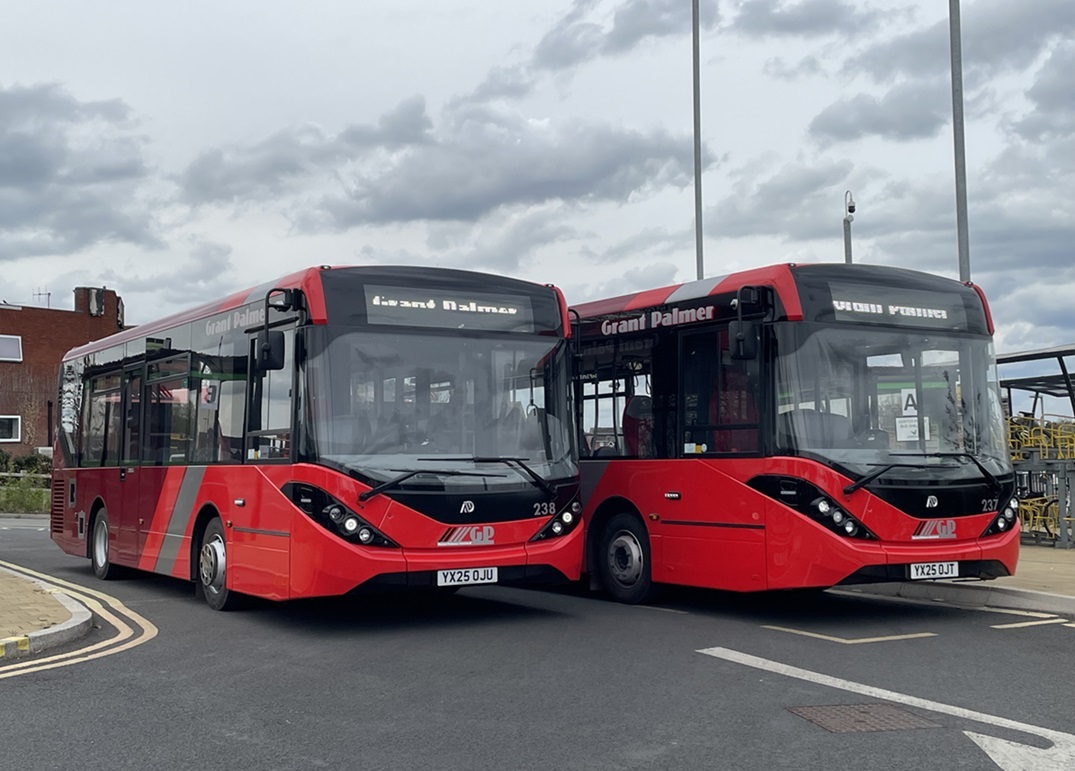 Alexander Dennis Enviro200 pair for Grant Palmer