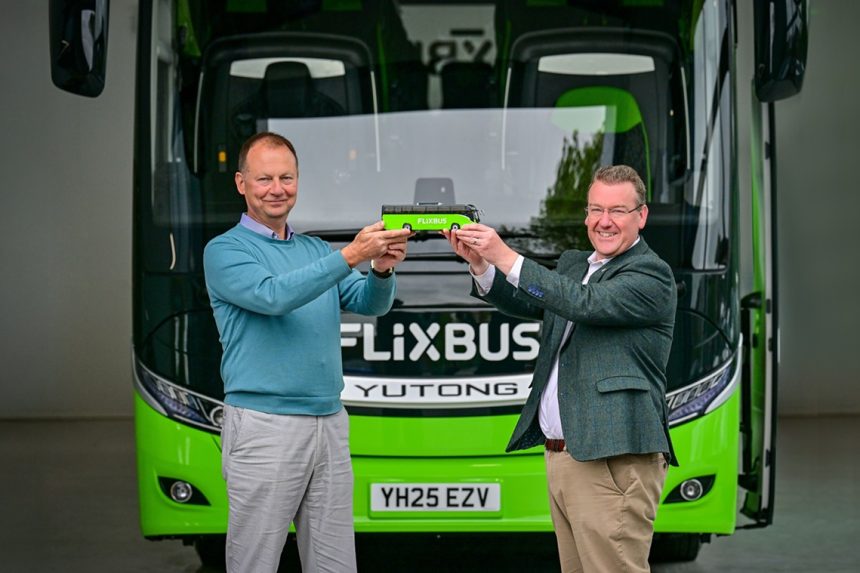 2,000th Yutong for UK is GT12 for First Bus and FlixBus