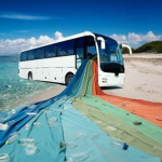 Camira turns marine plastic waste into coach and bus fabric