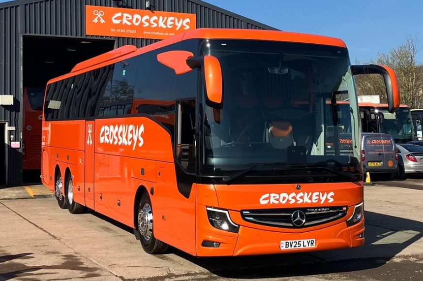 Mercedes Benz Tourismo for Crosskeys Coaches