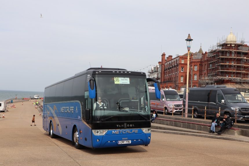 Metcalfe Coaches Van Hool at UK Coach Rally
