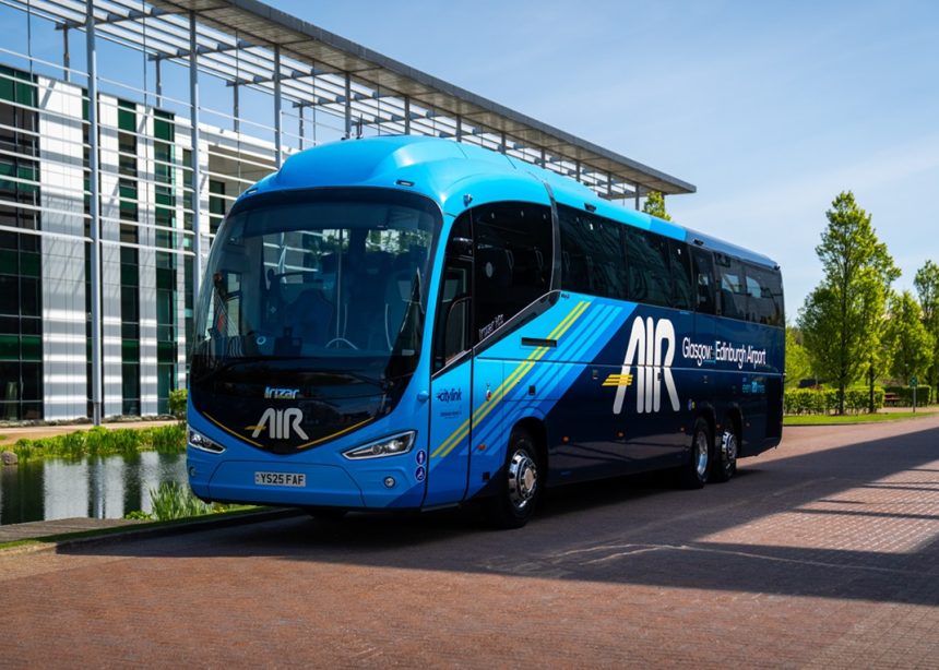 Irizar i6S Efficient coach for Scottish Citylink AIR
