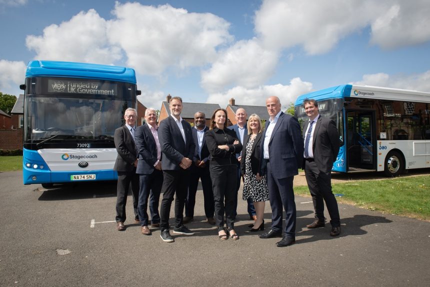 Stockton-on-Tees to be first Stagecoach all electric bus depot