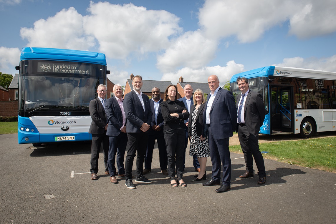 Stockton-on-Tees to be first Stagecoach all electric bus depot