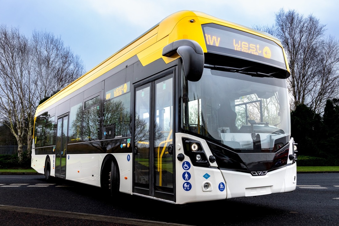 Wrightbys on target for almost 130 hydrogen buses in Germany by end of 2025