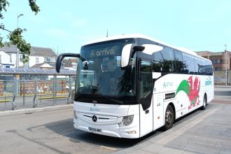Arriva to begin Cymru Coastliner CC12 coach service in North Wales