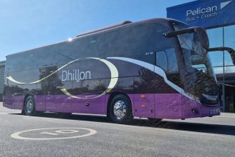 Yutong GT12 coach for Dhillon of London