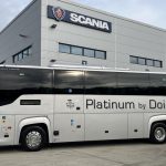 Scania Touring pair delivered to Doig's of Glasgow