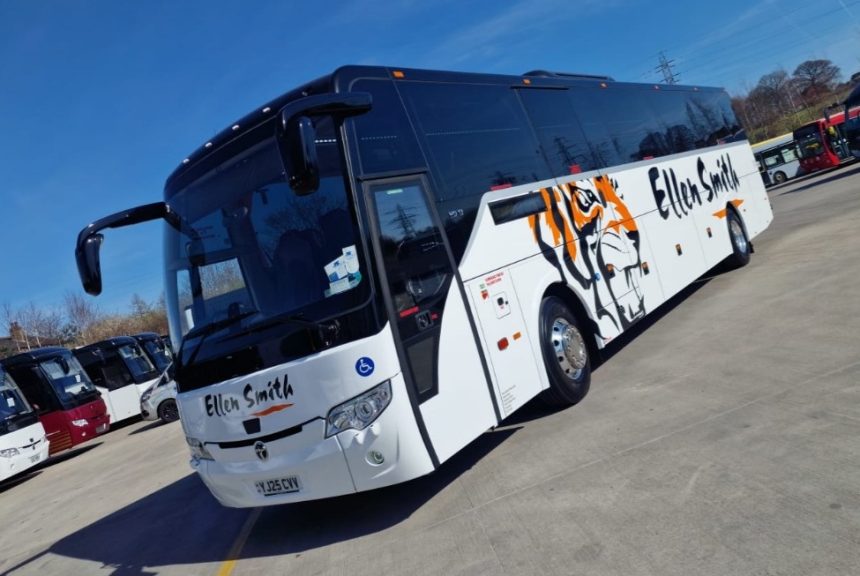 Temsa HD13 coach for Ellen Smith Tours