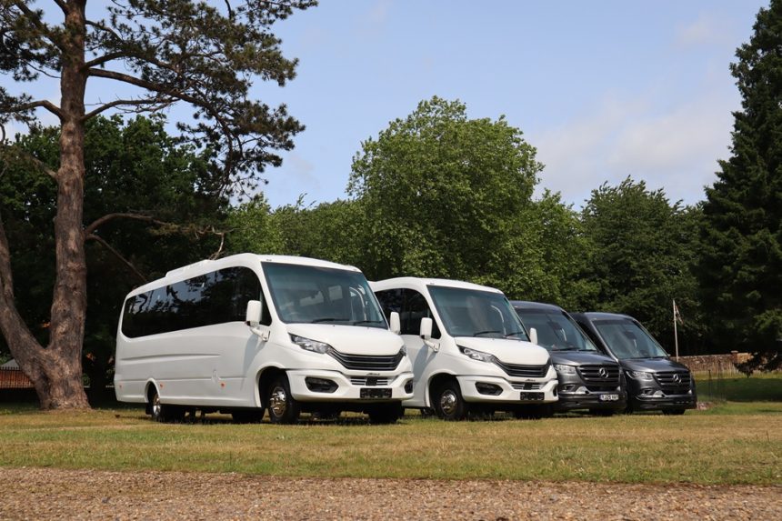 Ferqui Sunrise and Sunset small coaches supplied by EVM