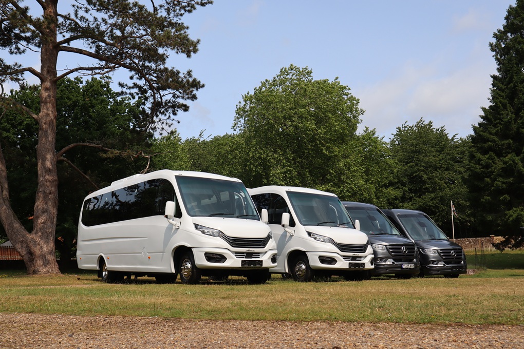 Ferqui Sunrise and Sunset small coaches supplied by EVM