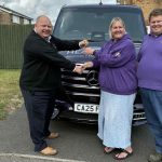 Mercedes-Benz Sprinter Ilesbus VIP delivery to Heathside Travel